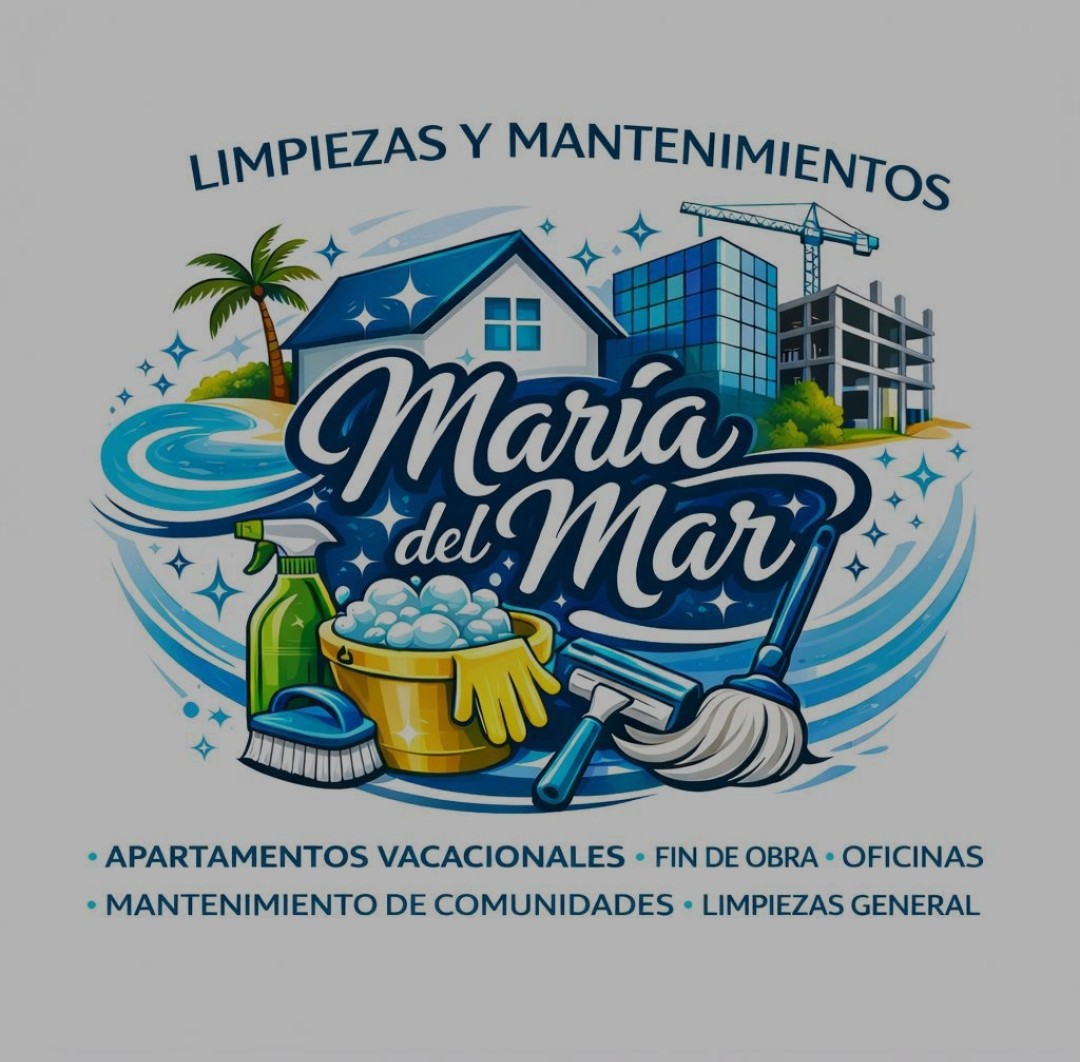 Logo Limpiezas María del Mar